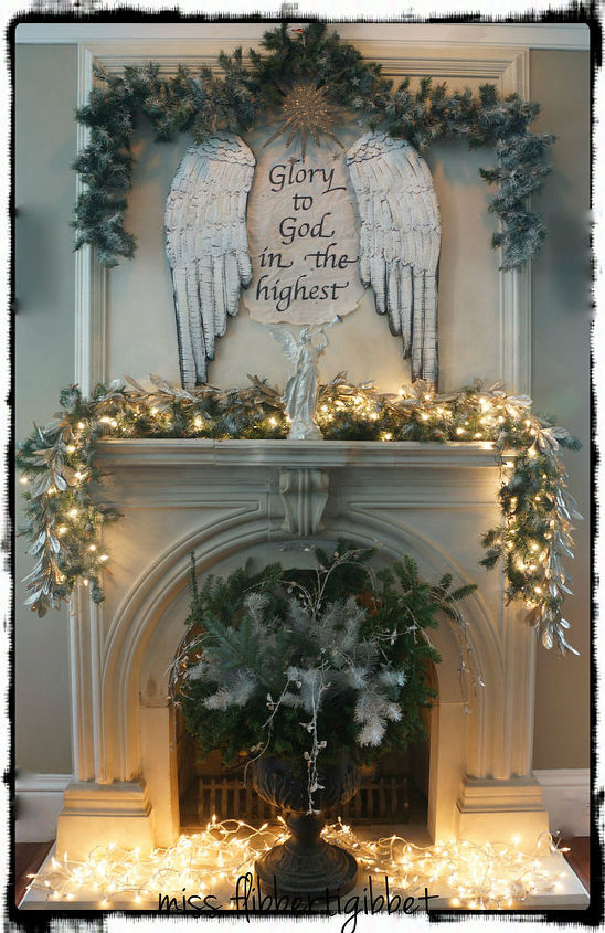 christmas mantle decorating, seasonal holiday d cor