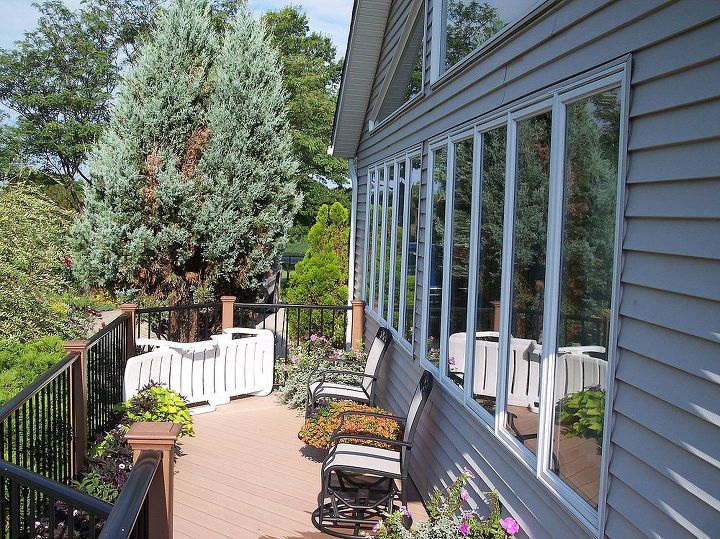 composite decks, decks, A beautiful deck in a secluded setting