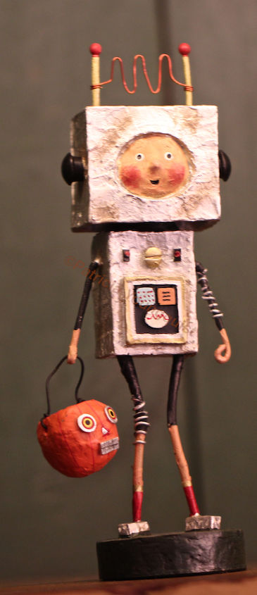 grupo b vence o sorteio rastreamento de decorao de halloween parte 1 de 4, Lil 39 Robot VER DOIS