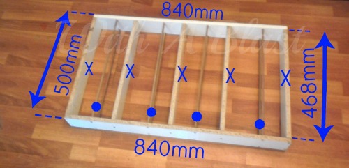 diy sliding spice rack, diy, kitchen cabinets, kitchen design, woodworking projects, All the sizes we have used we have had our melamine cut to size if you do the cutting yourself the time would obviously be a bit more to complete this project