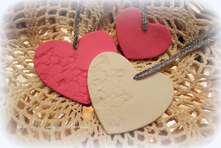 easy clay hearts, crafts, seasonal holiday decor, valentines day ideas