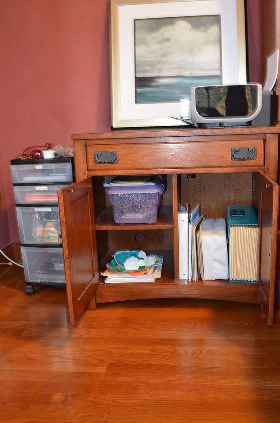 home office organization project, home office, organizing, Kid s supplies are in order