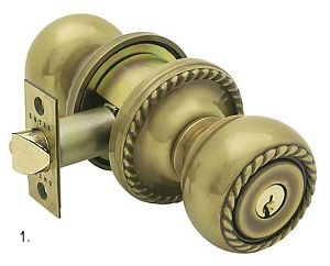 choosing the best exterior door hardware for your home, doors, The good old fashion door knob is always a good choice