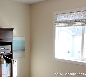 diy custom roman shade, crafts, home decor, reupholster, window treatments, windows