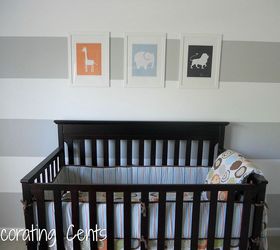 orange and gray nursery, bedroom ideas, home decor