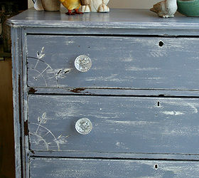 i love how this eastlake dresser painted with milk paint turned out, painted furniture