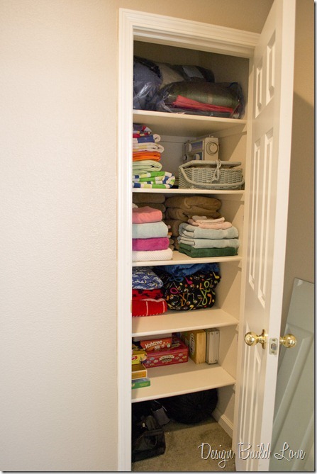 easy steps to simplify your linen closet, cleaning tips, closet, stairs