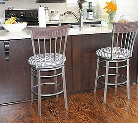 updated barstools, painted furniture