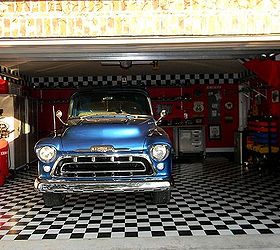 garage, entertainment rec rooms, garages, home decor, Garage with Beverly our 57 inside