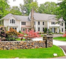 connecticut colonials, architecture, Exterior of Colonial style home built in Darien CT