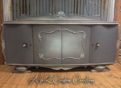 ombre buffet when furniture speaks i listen, painted furniture