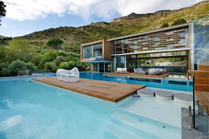 impressionante spa house by metropolis design