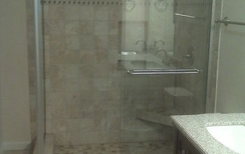 Remodeled master bath, added square footage by moving 2 walls, repositioned all plumbing, all new wiring. Client went…