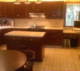 ok for all you home sale gurus out there i have a client in west orange nj the, appliances, bathroom ideas, flooring, home maintenance repairs, kitchen design, plumbing, real estate, tile flooring, tiling, Kitchen from hall way entrance