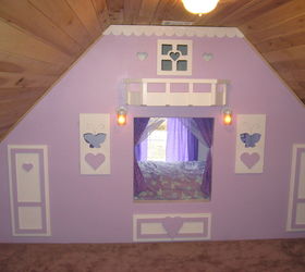 whimsical kid s rooms attic finish, bedroom ideas, home decor, princess cottage