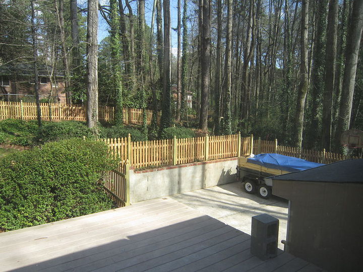 driveway carport replacement, concrete masonry, curb appeal, fencing gate for backyard carport