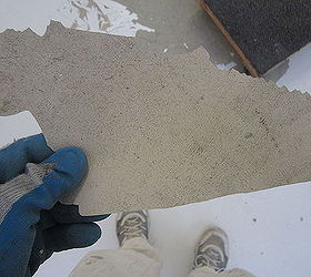 friend james wall called and said his art studio floor paint was peeling up we, flooring, painting, CSI discovers dust and dirt on the back of the chips indicating originally a non cleaned surface In addition the material first used did not soak into the concrete far enough