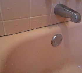 what to do about that leaky shower and tub caulking once and for all best charles, home maintenance repairs, how to, Flush the area to remove the dirt and soap