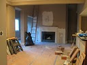 remodeling an 83 year old condominium atlanta, home improvement, Fireplace Existing