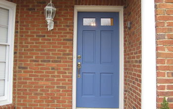 Front door color, Pretty in Blue