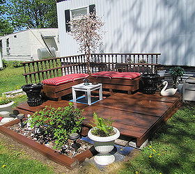 the finished deck, decks