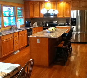 new kitchen not only did my husband install the new kitchen he built the cabinet, home decor, kitchen design