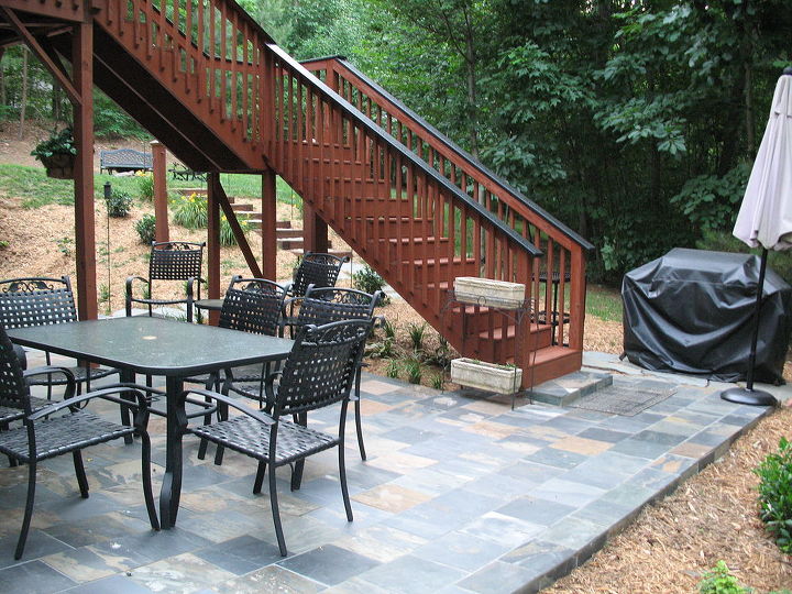 new updated pictures of the deck and decked out and ready for spring, decks, home improvement, outdoor living, patio, AFTER