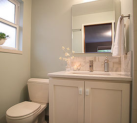 This is a wonderful example of taking a 1960's original master bathroom ...