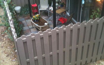 This is my patio from above, but it doesn't show much. I'll have to try to get a better picture.
