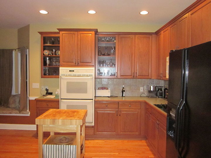 marietta kitchen b, home decor, home improvement, kitchen backsplash, kitchen design, The Kitchen Before