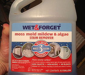 Wet & Forget Moss, Mold, Mildew, & Algae Stain Remover - 0.5 gal