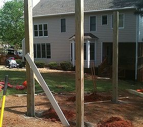 swing gazebo, outdoor living, woodworking projects