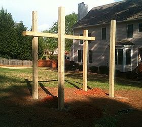 swing gazebo, outdoor living, woodworking projects