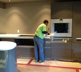 during an installation, countertops, kitchen backsplash, kitchen design