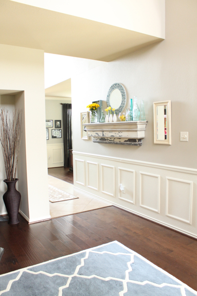 Fake Wainscoting Tutorial Hometalk Fake Wainscoting Tutorial Home Decor Paint Colors Painting Wall And