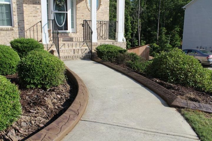 this weeks landscape curbing jobs by ultimate borders these three jobs are located, gardening, landscape
