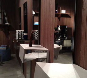some images from the milan furniture fair, painted furniture
