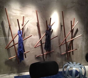 some images from the milan furniture fair, painted furniture, Cute artsy coat rack
