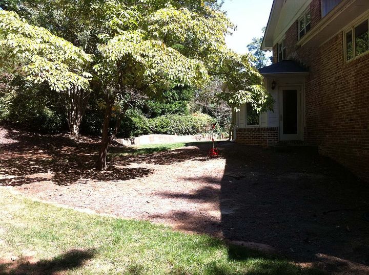 here is what you can do with a mostly shady backyard get rid of the grass and make