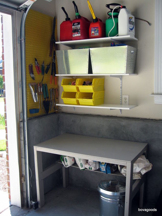 the most under utilized corner of every home in america see how i revamped mine for, garages