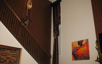 Dramatic Drape Design for a 20 Foot Stairwell
