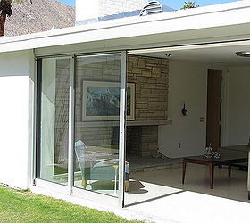 do you like nana walls yes or not so much, doors, outdoor living, windows, The glass wall folds neatly onto the wall alcove for maximum effect