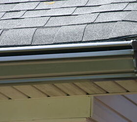 Ideally, gutters should be cleaned once each quarter to avoid water backing up from the clogged leaves and debris.
