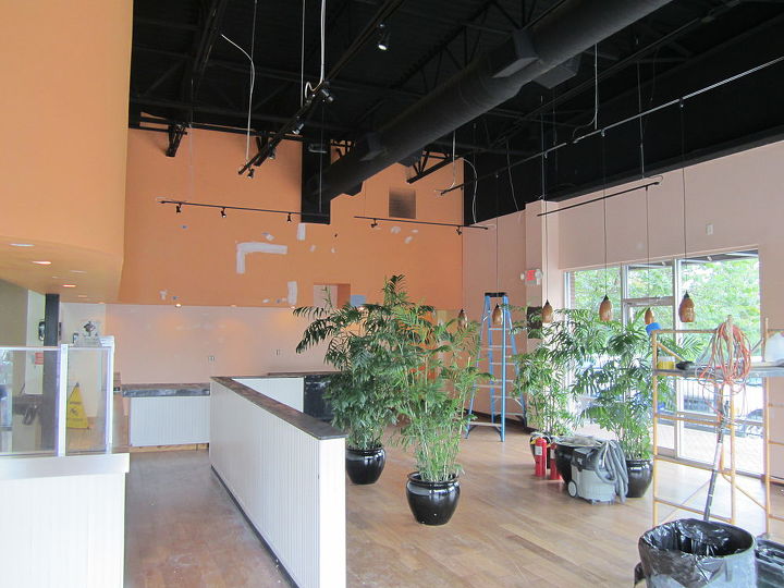 a friend called and asked his painter to paint his new restaurant space out of, Original colors yawn
