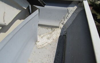 Leaky gutter corners are present on almost every house and this almost always leads to soffit rot.