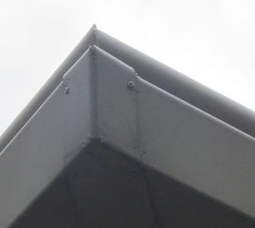 Leaky gutter corners are present on almost every house and this almost