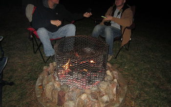 Time spent with son and friend around our homemade firepit; priceless!