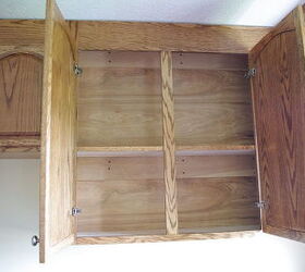 custom made cabinets my brother and i made for a friends new home, doors, kitchen cabinets, woodworking projects, Inside of cabinets