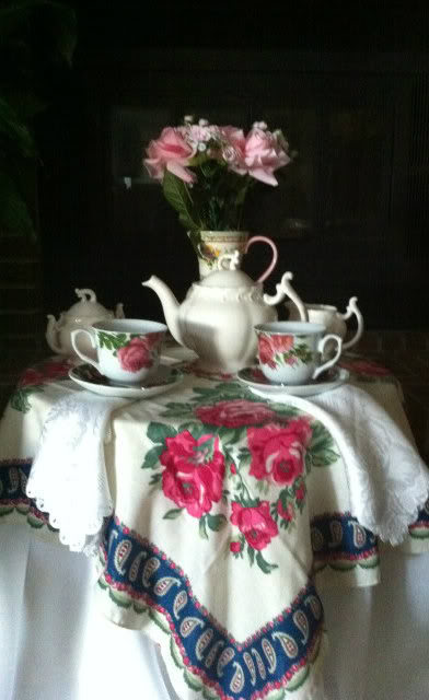 tea with my mother, outdoor living, Mom has been gone 33 years and not a day goes by that I don t talk with her Today we met for tea