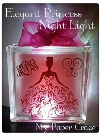 elegant princess night light, crafts